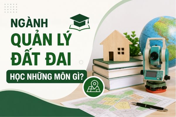 Ngành Quản lý đất đai học những môn gì? Học ở đâu?