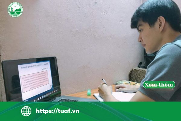 cac nganh dao tao tu xa truong dai hoc nong lam thai nguyen