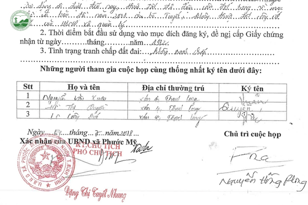 chu-ky-ong-nguyen-văn-xuan-va-ba-ho-thi-quyen-cho-rang-khong-phai-cua-minh-trong-phieu-lay-y-kien-dan-cu