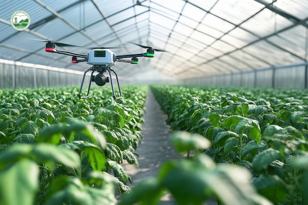 Nông nghiệp công nghệ cao là mô hình ứng dụng công nghệ hiện đại như IoT, AI, Big Data trong sản xuất nông nghiệp.