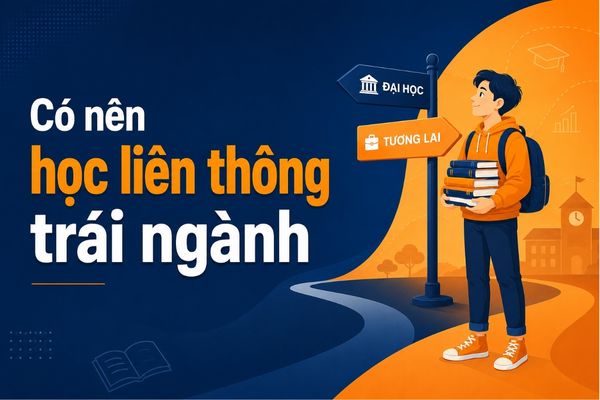 Có nên học liên thông trái ngành từ cao đẳng lên đại học?