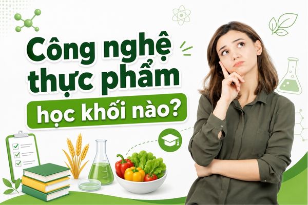 ông nghệ thực phẩm học khối nào? Các tổ hợp xét tuyển