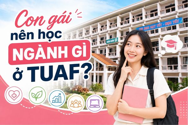 Con gái nên học ngành gì ở Trường ĐH Nông Lâm Thái Nguyên?