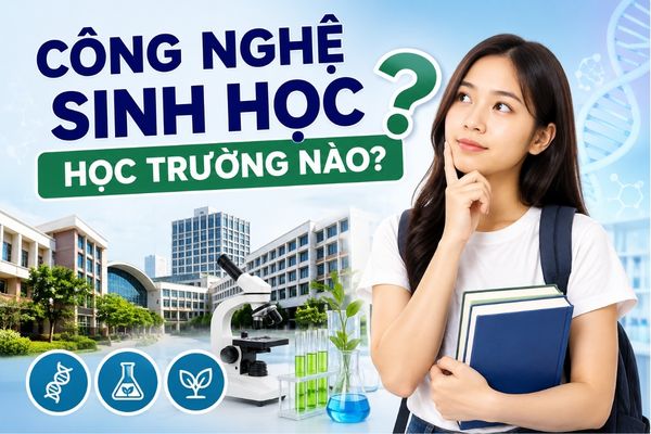 Công nghệ sinh học học trường nào? Top 10 trường uy tín năm 2026
