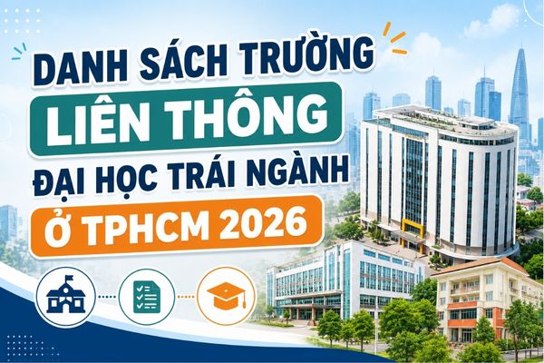 Danh sách trường liên thông đại học trái ngành ở TPHCM