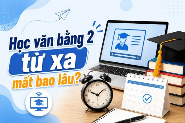 Học văn bằng 2 từ xa mất bao lâu? Có thể rút ngắn thời gian không?